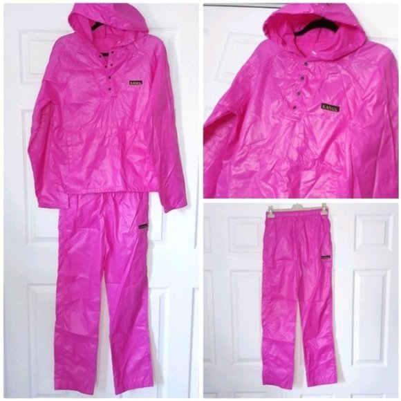 Vintage Jackets & Coats Rare Vintage Neon Pink Kanuk Windbreaker